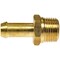 Dorman Inverted Flare Male Connector Barbed End 38 MNPT Thread Size 146 Length Brass 785-406D - alternate 1